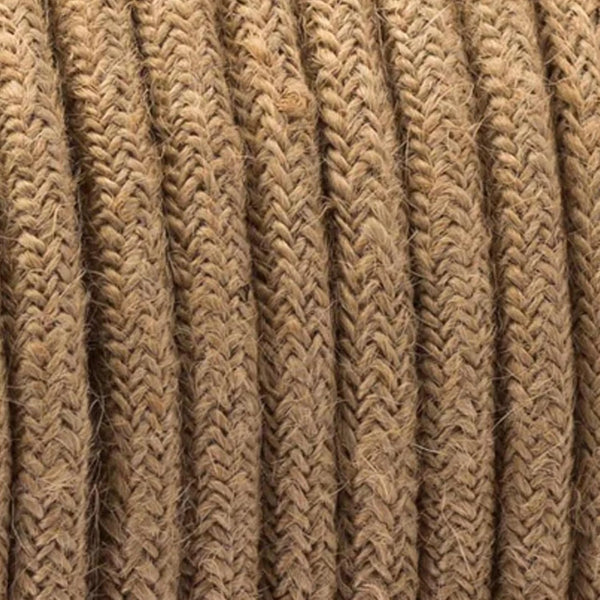 3 Core Jute 18 AWG Fabric Covered Electrical Wire