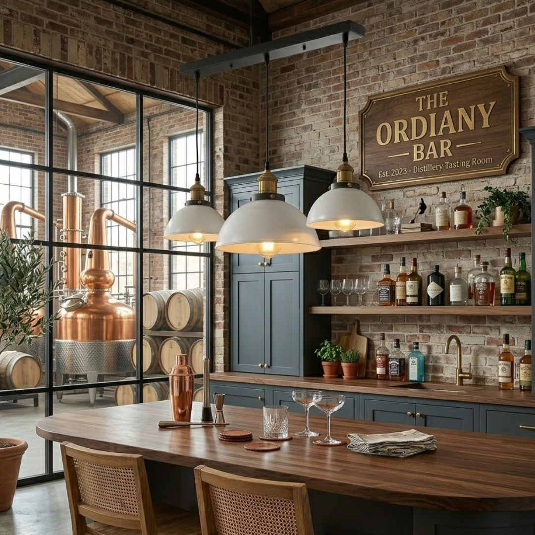 Bar pendant light
