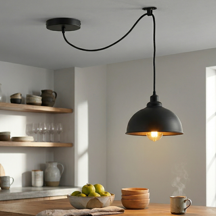 Two-pendant light set