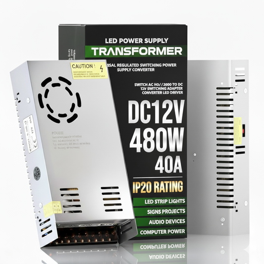 12V 40A 480W Regulated Switching Power Supply Driver ~1100