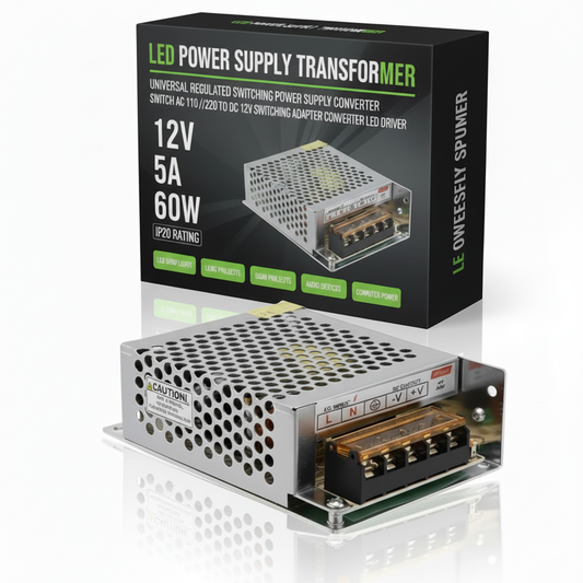 12V 60W 5A Regulated Switching Power Supply ~1092