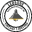 Logo with a shield design on a white background