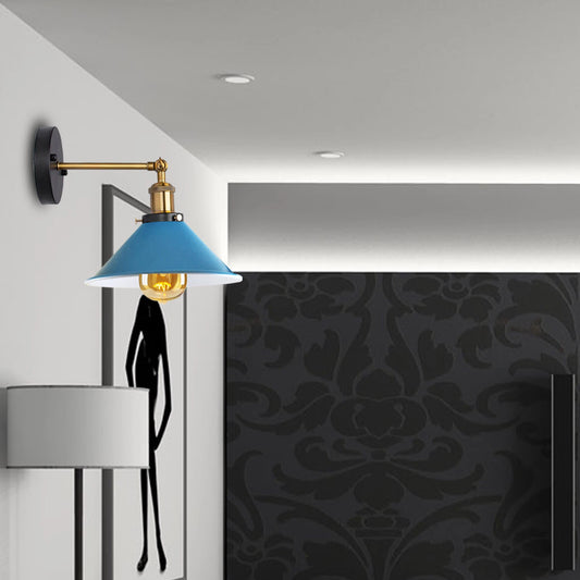 Light Sconces For Wall With Metal Shade Indoor Wall Lamp ~1049